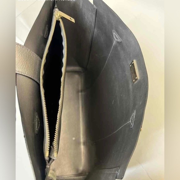 Kate Spade Black Leather Large Arbour Hill Elodie Shopping Tote - Picture 6 of 12